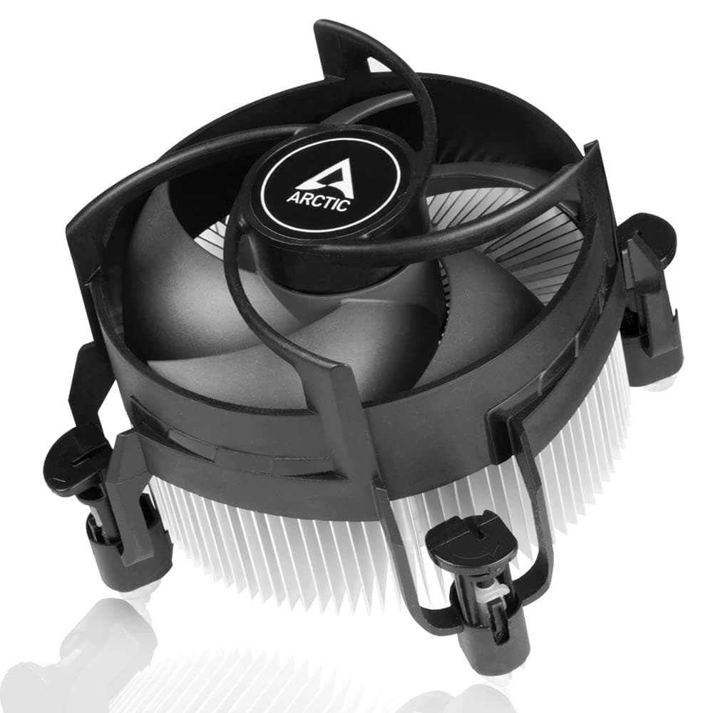 Alpine 17 CO - Intel CPU Cooler, 92 mm PWM Fan, Radial Heatsink, Top Blower, Intel LGA 1700, 4-pin Connector, Ball Bearing for Continuous Operation, 250-2700 RPM