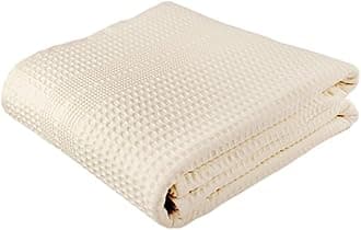 Waffle Bath Sheet Large Bath Towels Quick Dry Thin Body Towels, 40x80 Oversized Bath Towels for Adults, Classic Style (Cream)