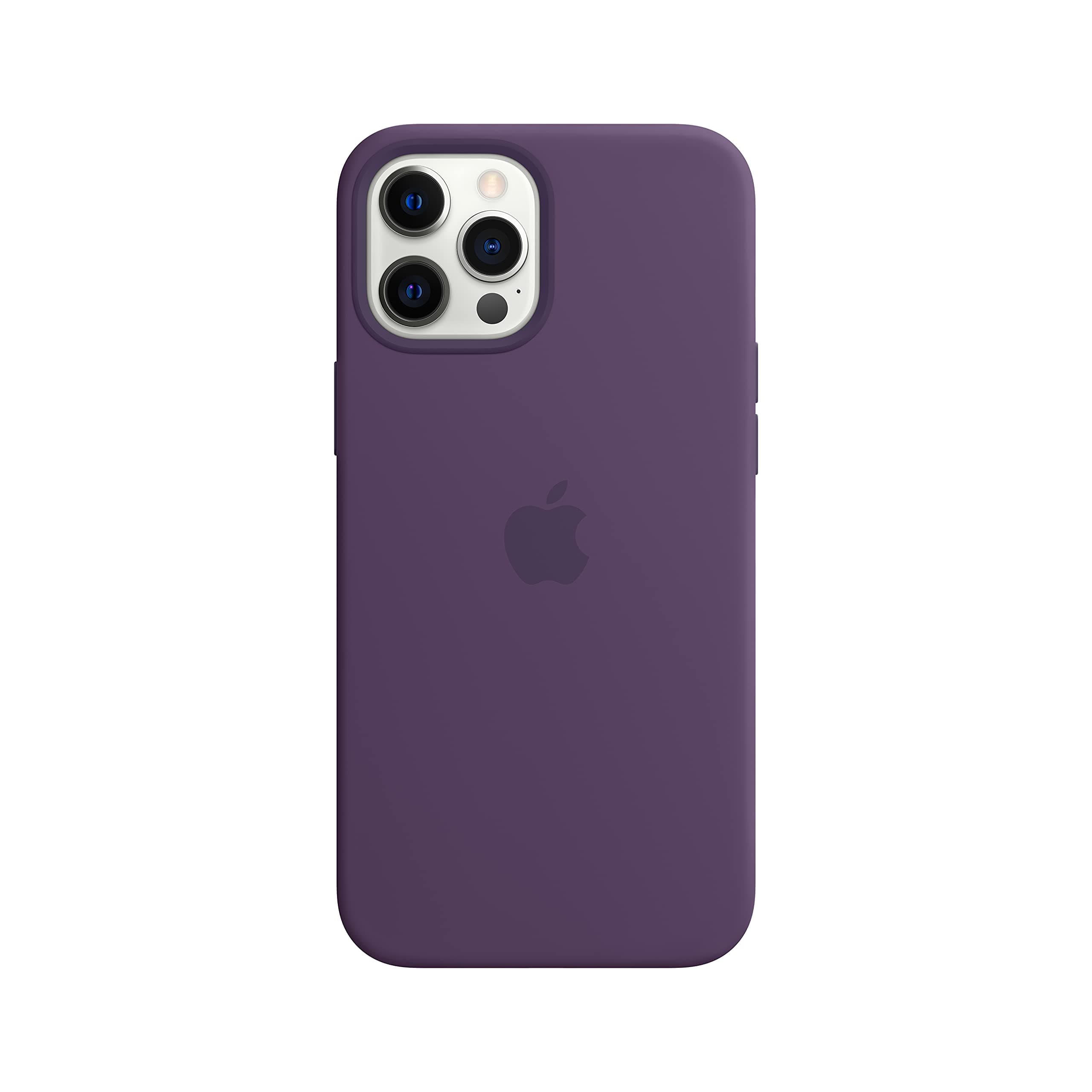 Apple Silicone Case with MagSafe (for iPhone 12 Pro Max) - Amethyst