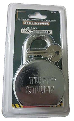 Tuff Stuff - Steel Double Ball Locking Shackle PAD LOCK