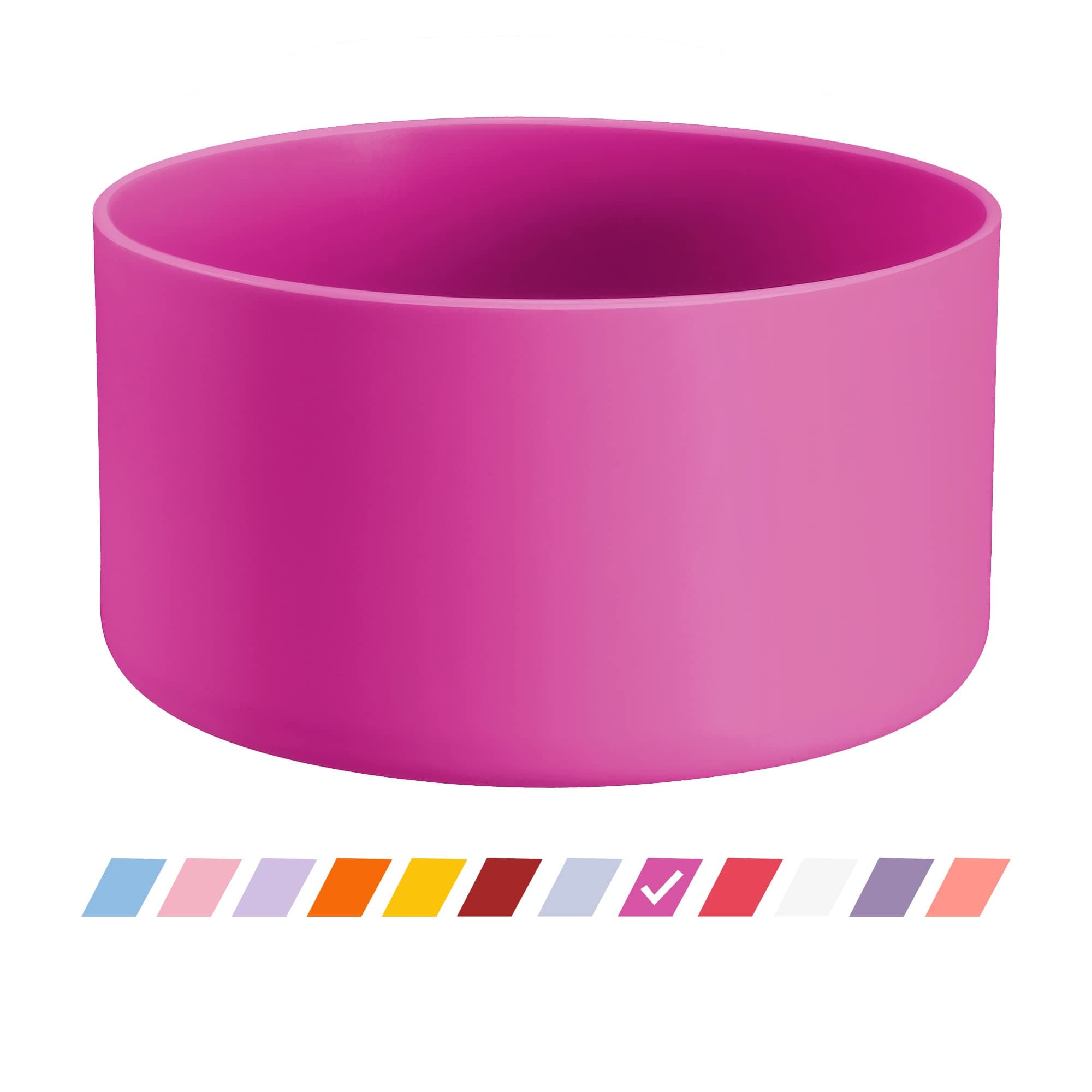 Vmini Protective Silicone Boot, Compatible with Hydro Flask and More Water Bottles, Anti-Slip Bottom Sleeve Cover 12-40 oz