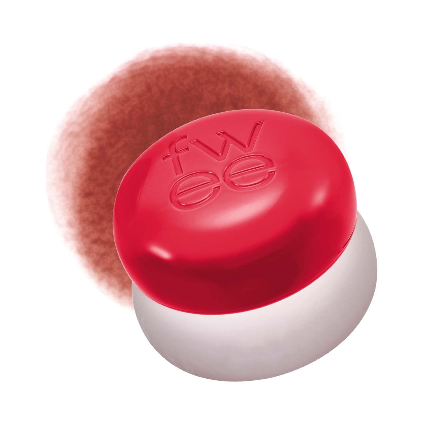 Blurry Pudding Pot | Airbrushed Blush & Lip, Buildable & High Pigment, Long-lasting, Lightweight, Natural Soft Matte Finish, Satin Finish Blurring Blush - Fav (Tanned Brown) | 0.17 oz