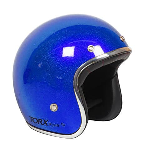 Wyatt Shiny Motorcycle Helmet