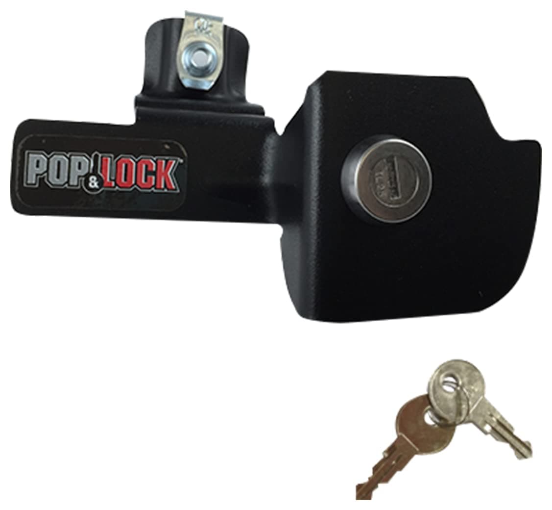 Pop & Lock PL1100 Black Manual Tailgate Lock for Chevy/GMC (Classic)