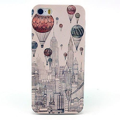 iPhone 5S Case, New TPU Painted Cell Phone Back Cover Case Cases Full Body Cases Protective Case for iPhone 5/5S Cases
