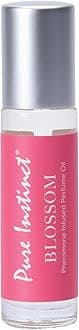 BLOSSOM The Original Pheromone Infused Essential Oil Perfume Cologne - For Her Women - TSA Ready (Roll On Bottle 0.34 Fl. Oz./10.2mL)