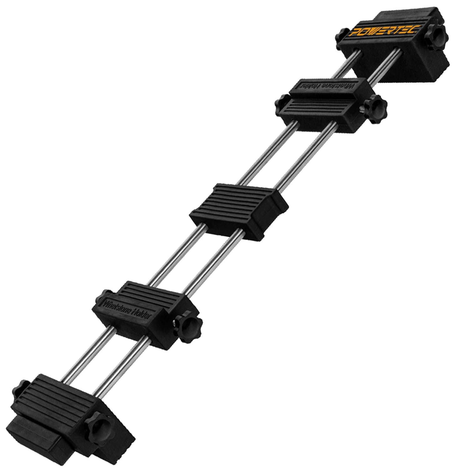 71671 Sharpening Stone Base Holder, Adjustable Sink Bridge 3-1/4" to 14-1/4" Non-Slip Base Works with Water Stones, Oil Stones and Whetstone Diamond Stones