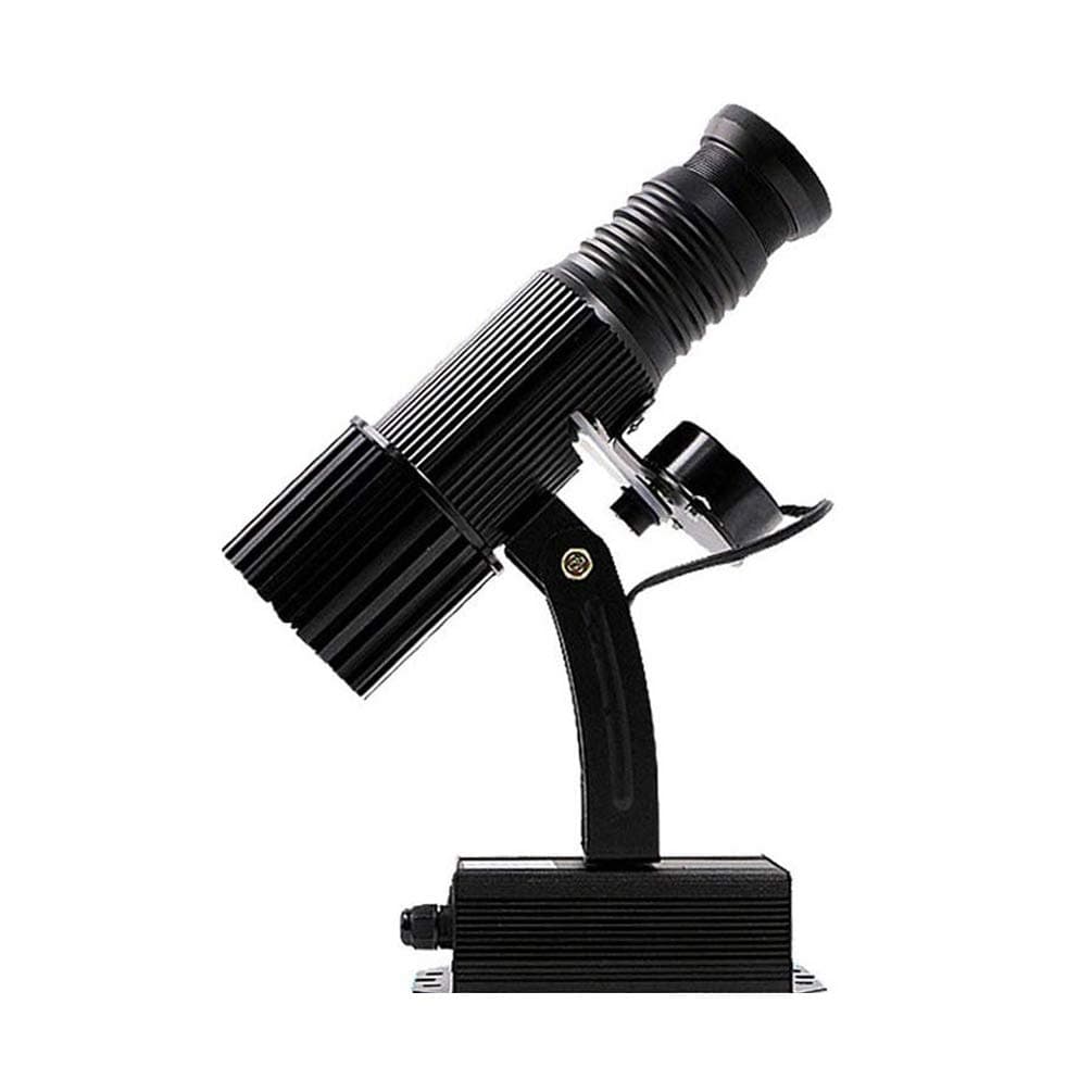 HXZB25W LED Custom Image GOBO Logo Projector Light Desktop Mountable Advertising Lighting Lamp with Custom 1 Color Glass Gobo