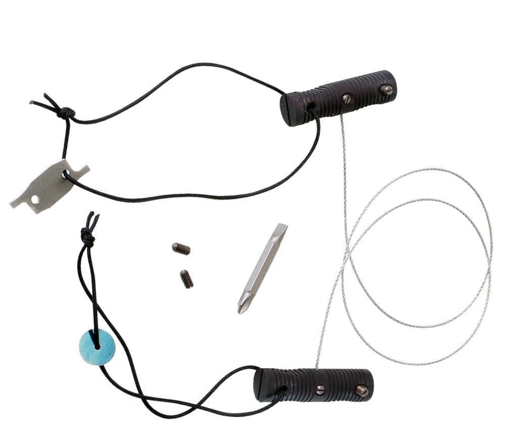 FastFire Grip-S Survival Tool with Handles, Drivers and Wire Saw