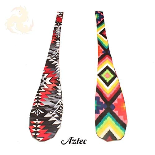 Fire Groove Gear Sock Poi - Aztec Rainbow
