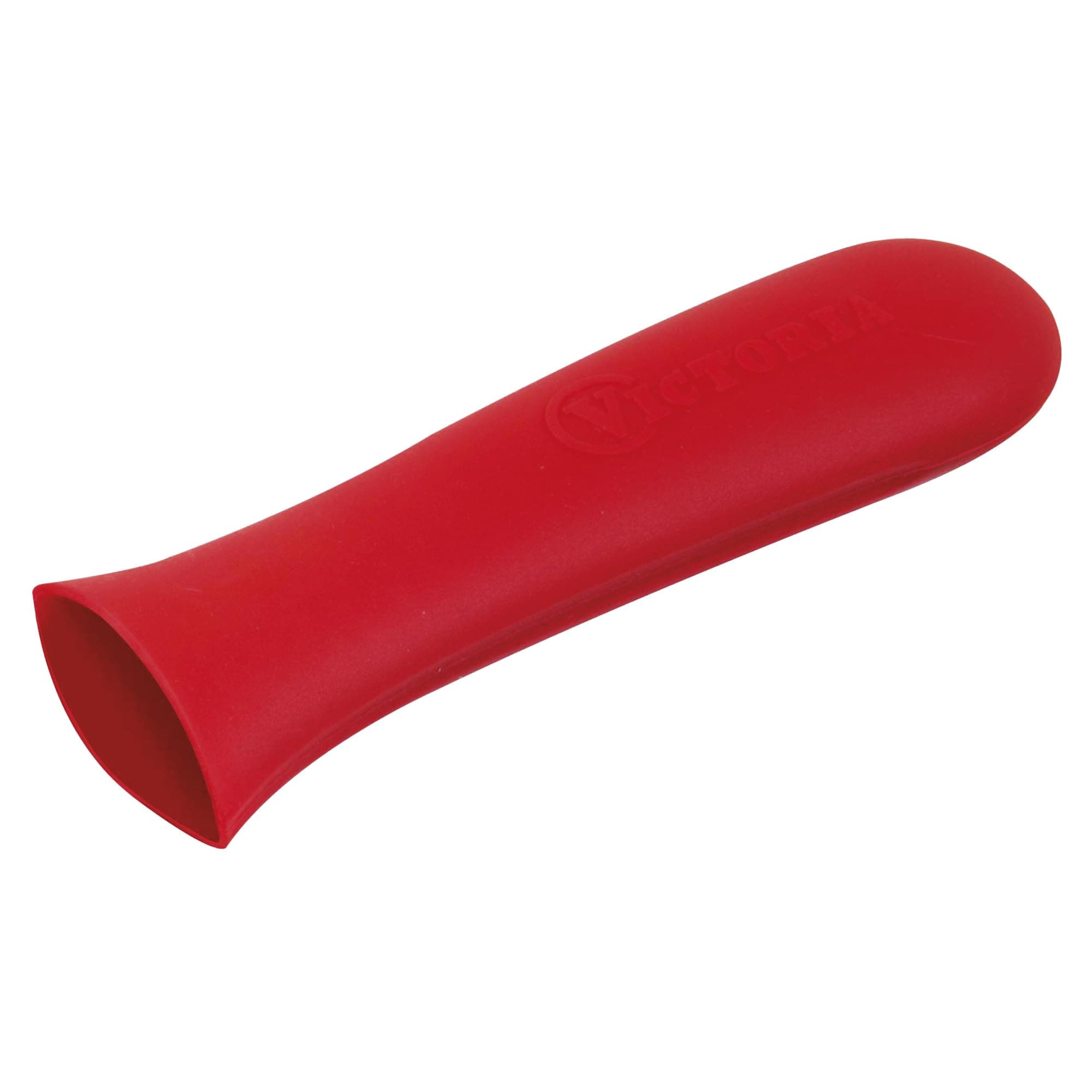 Premium Silicone Handle Holder – Large Size Heat-Resistant Handle Grip for Cast Iron Skillets (10"–12"), Red, Slip-Resistant Design, Oven-Safe up to 450°F