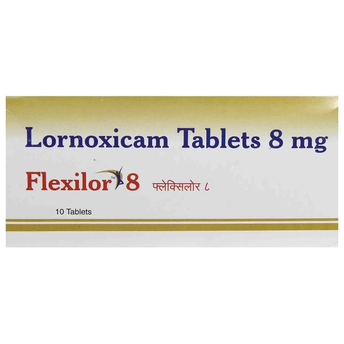 Flexilor 8 - Strip of 10 Tablets
