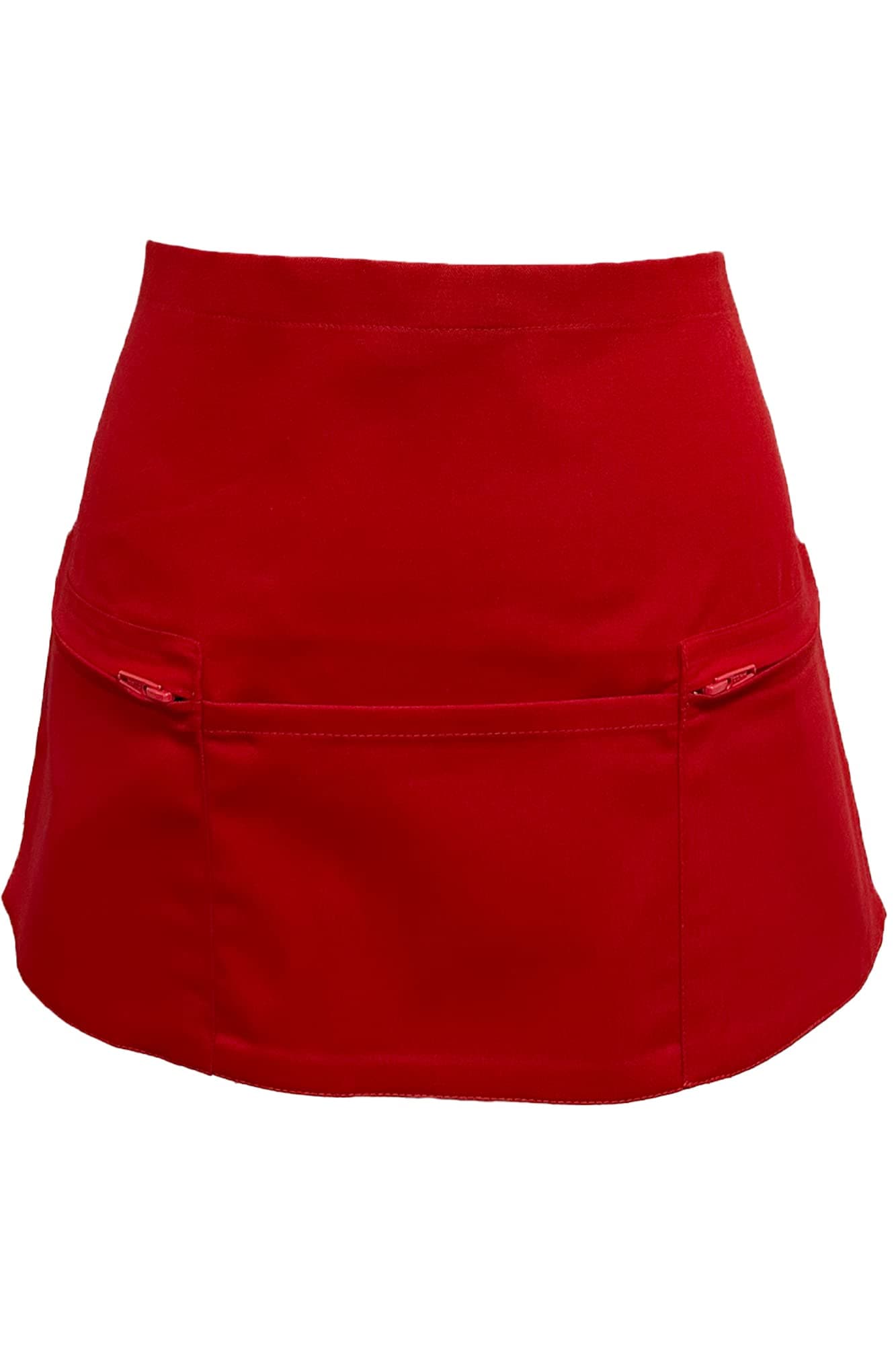 Espresso Zip Pockets Waist Apron