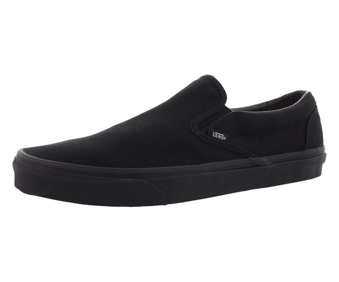 VansClassic Slip-On, Black Off White Checkerboard Size