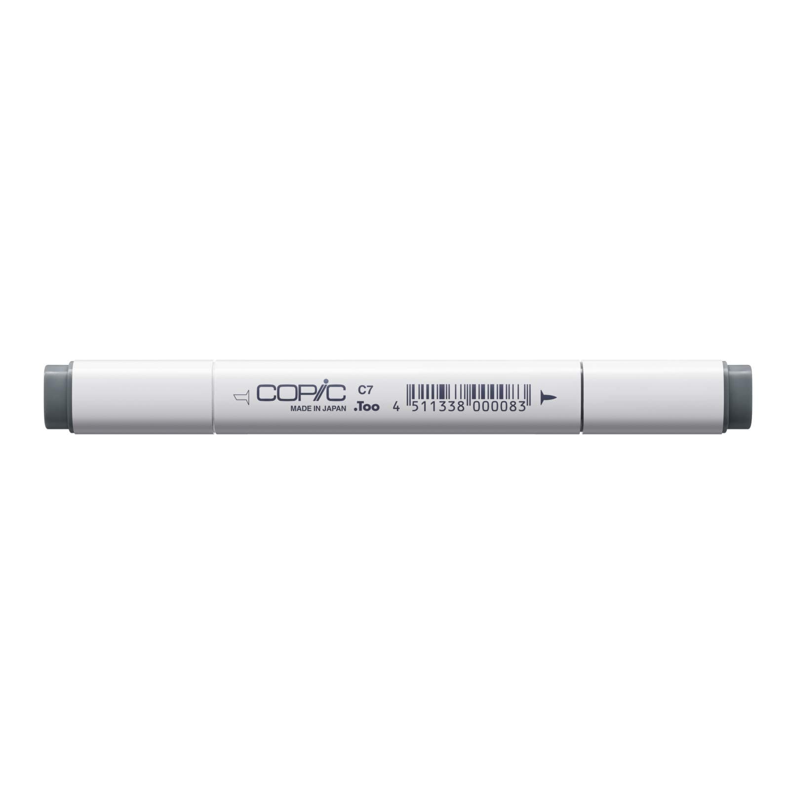 Copic Classic, Dual-Tip Alcohol Marker, C7-Copic, Cool Gray