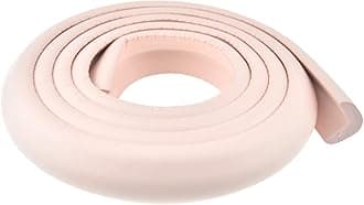 FiveSeasonStuff All Season Premium Foam Cushion Table Edge and Corner Guards / Edge Protectors / Edge Cushion / Edge Guards / Baby Proofing Child Proofing (Standard L-Profile Edge Protector Pink 1pc 2Metre (T:5-8mm))