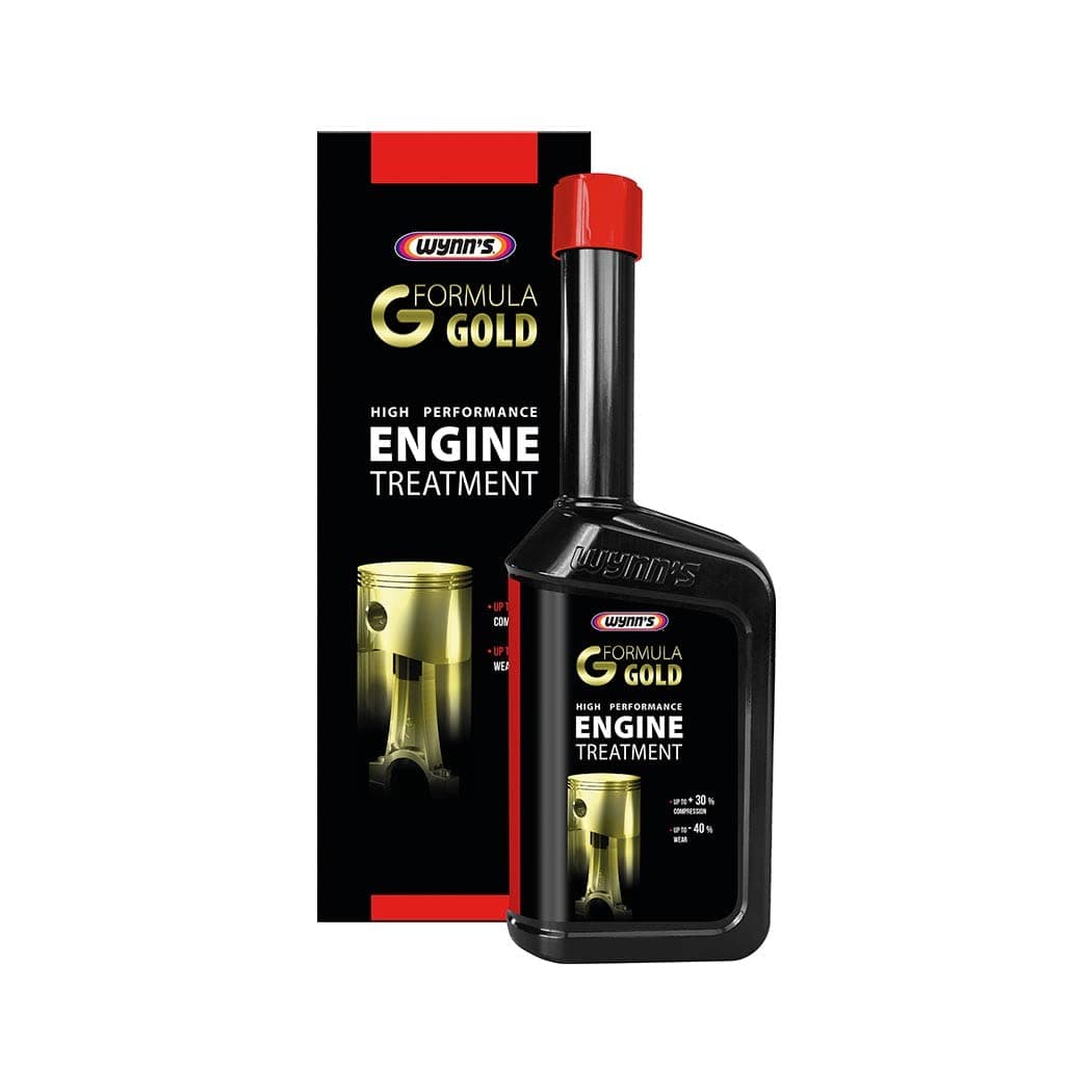 WYNNS Formula Gold Engine Oil Treatment - Improves Compression & Reduces Wear - Enhances Oil Viscosity & Cleans Engine Internally - 500ml