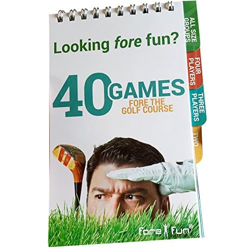 ProActive Sports Fore Fun 40 Games Fore The Golf Course Games Booklet
