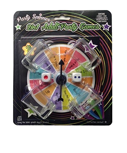 10 Piece Spin the Wheel Drinking Game by Lizzy®