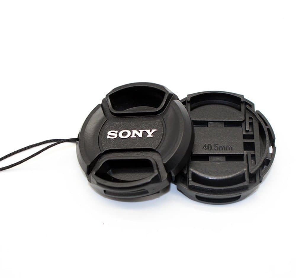 1pcs Generic 40.5mm Center Pinch Snap-on Front Lens Cap Cover With Rope For Sony A5000 A5100 A6000 A6300 NEX-5T NEX-5R NEX-6 NEX-3N with 16-50mm Lens