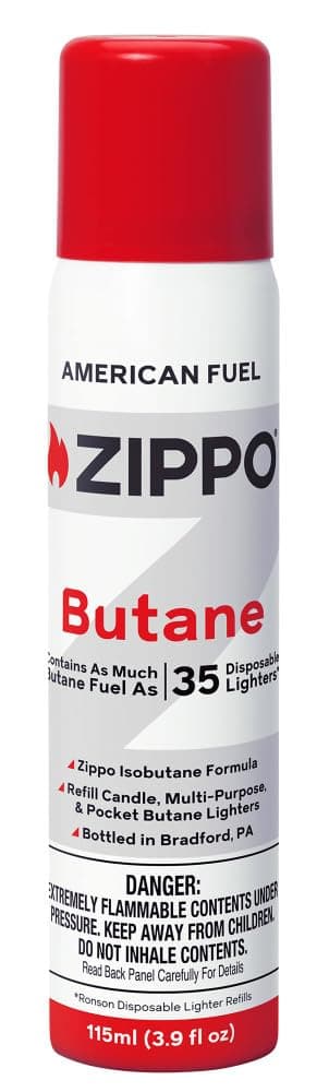 Zippo Butane Fuel, 115ml