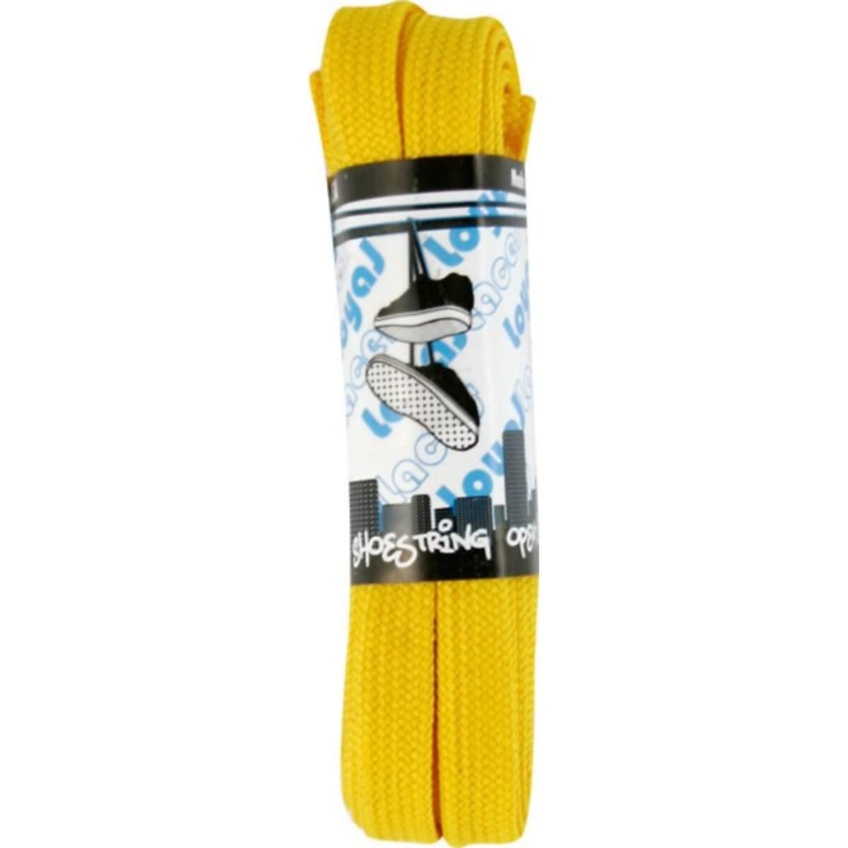 Loyal Laces Single Set Gold Shoe Laces