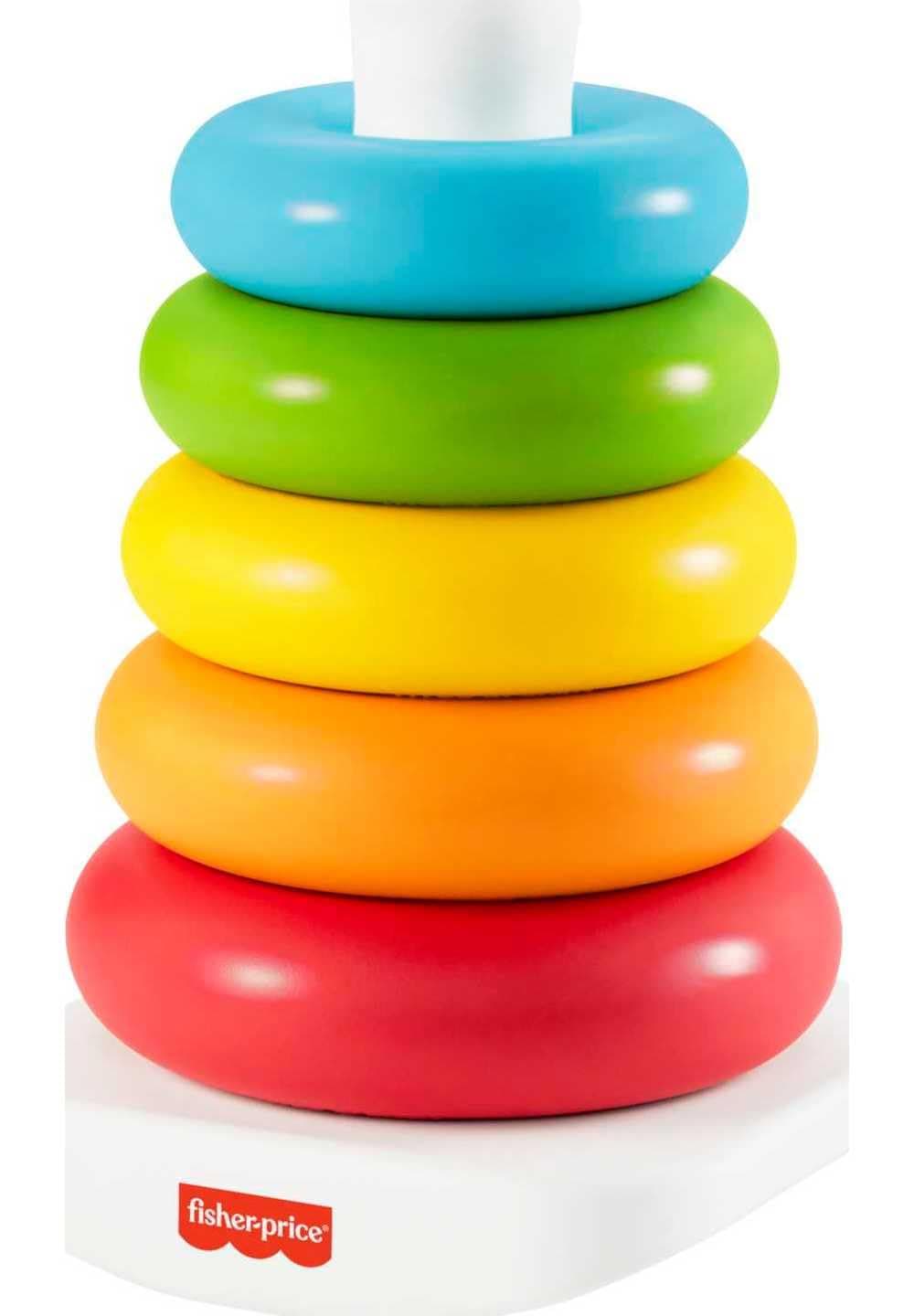 Fisher-Price Rock-a-Stack Baby Ring Stacking Toy