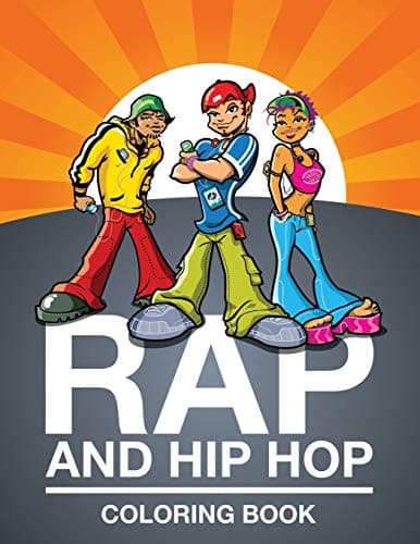 Rap And Hip Hop Coloring Book