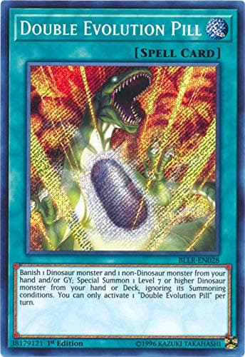 Yu-Gi-Oh! - Double Evolution Pill - BLLR-EN028 - Secret Rare - 1st Edition - Battles of Legend: Light's Revenge