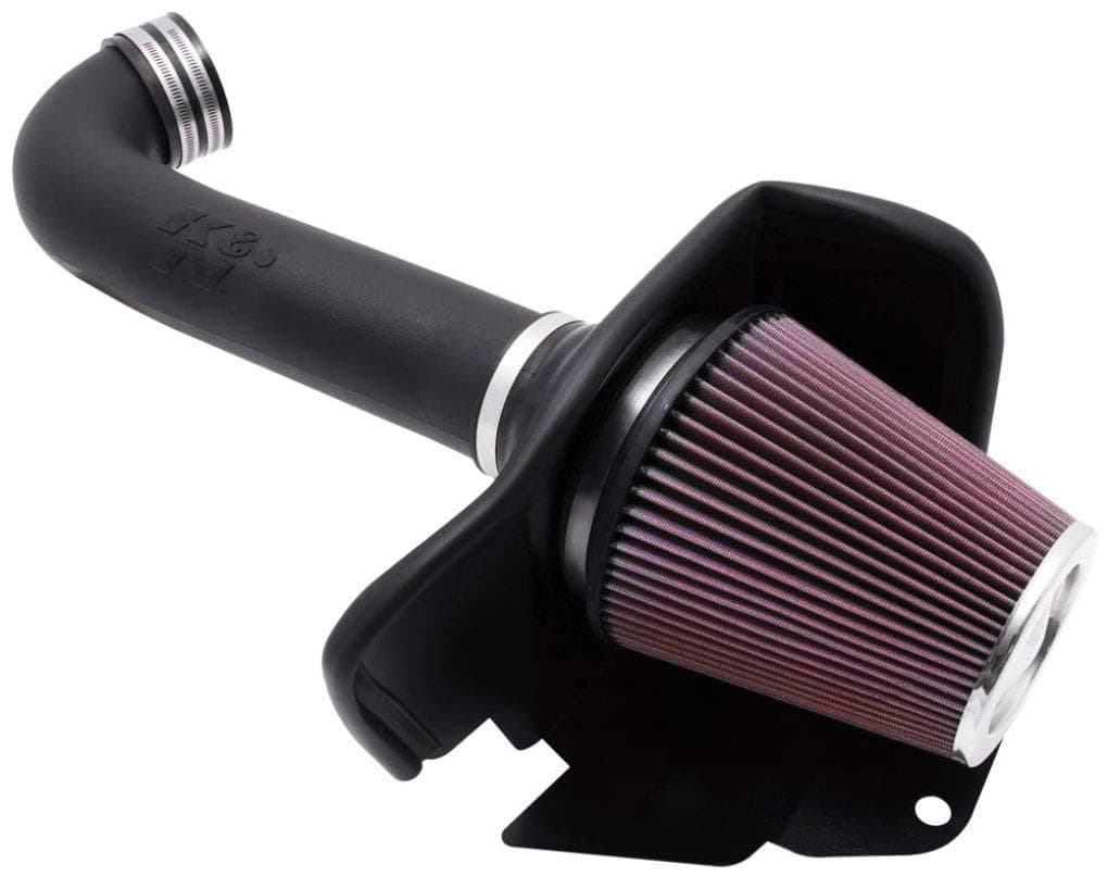 K&N Cold Air Intake System: High-Flow Air Filter, Increase Performance & Towing: Compatible with 2011-2023 Dodge/Jeep Durango, Grand Cherokee, 57-1563