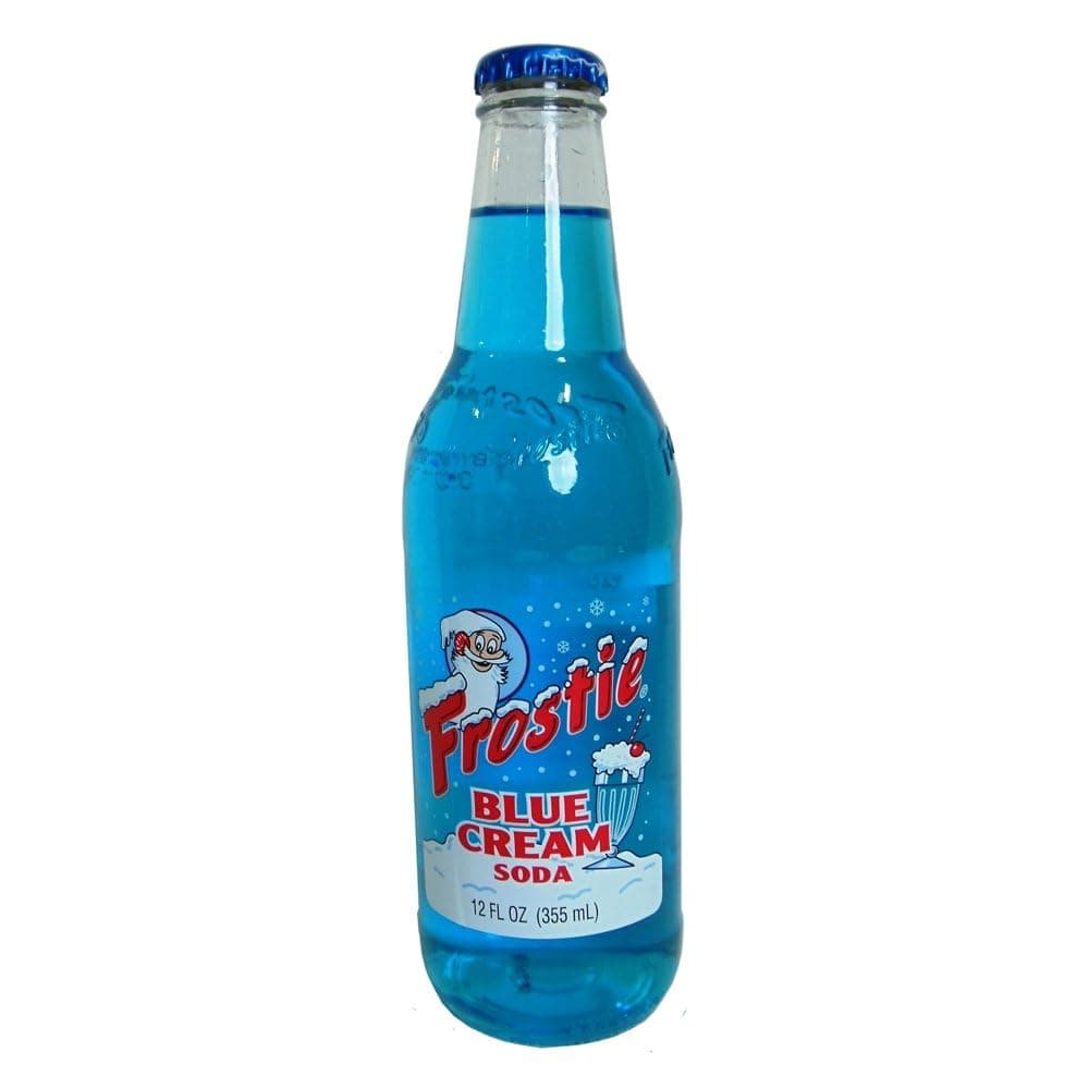 Blue Cream Soda, 12 fl oz, 4 ct. (Pack of 6) Frostie