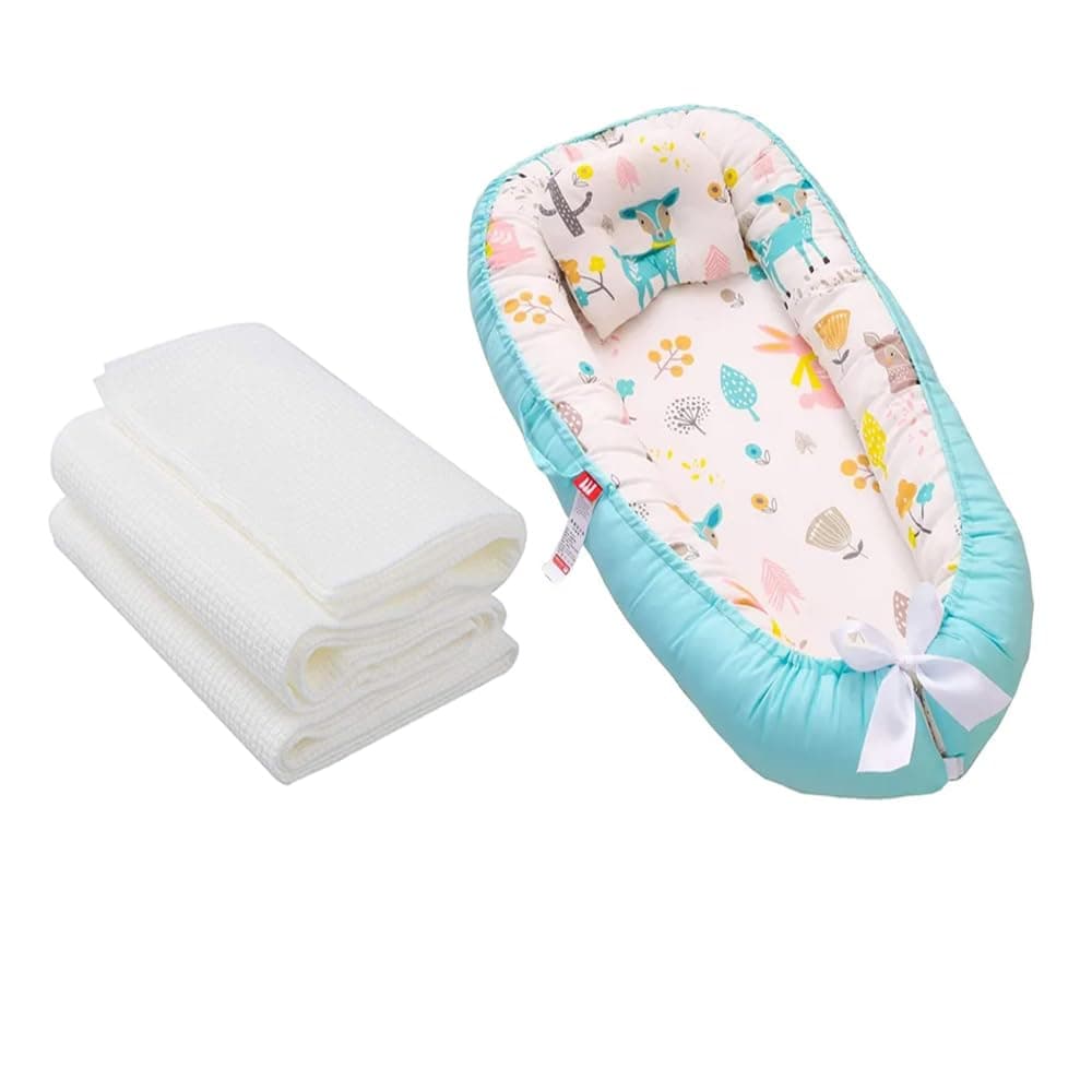 Star Babies Combo Pack (Baby Sleeping Pod, Disposable Towel Pack of 3)