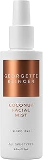Georgette Klinger (Coconut, 120mls) - Coconut Facial Mist - Moisturising & Soothing Treatment with Aloe Vera and Green Tea - Hydrating Face Spray for All Skin Types (coconut face mist)