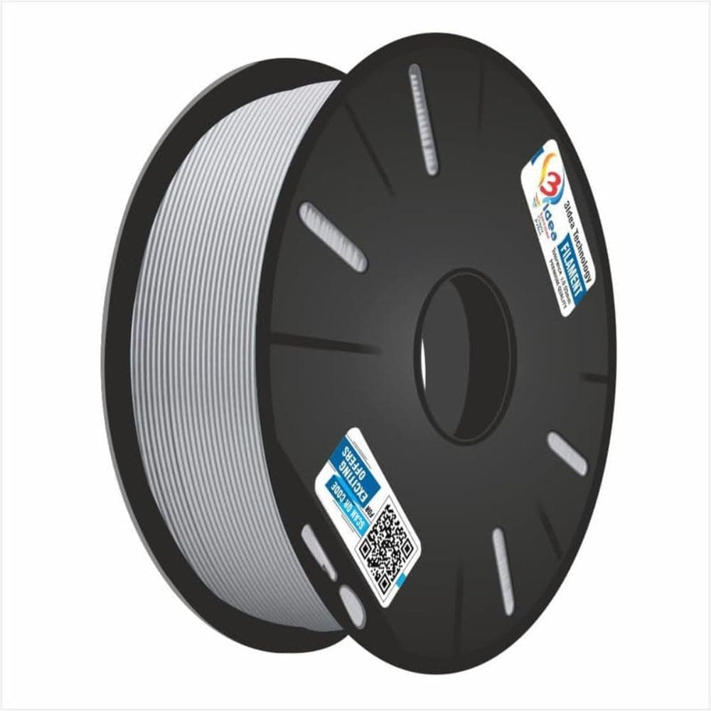 3IDEA 1.75mm ABS 3D Printing Material (Grey) | 1kg Spool 3D Printer and 3D Pen Filament