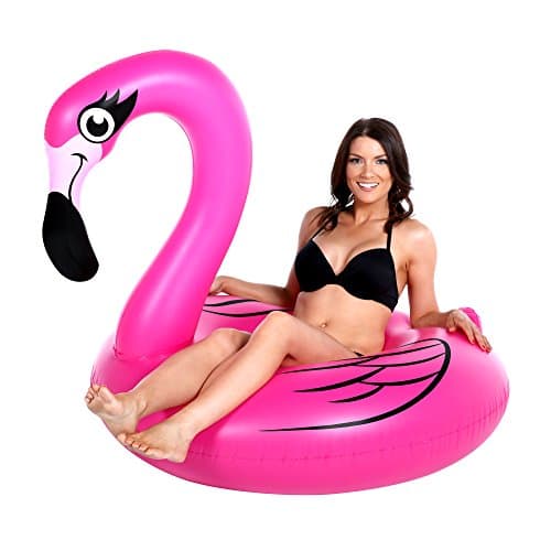 Giraffe - Flamingo Pool Float - Over 4.5ft Inner Tube
