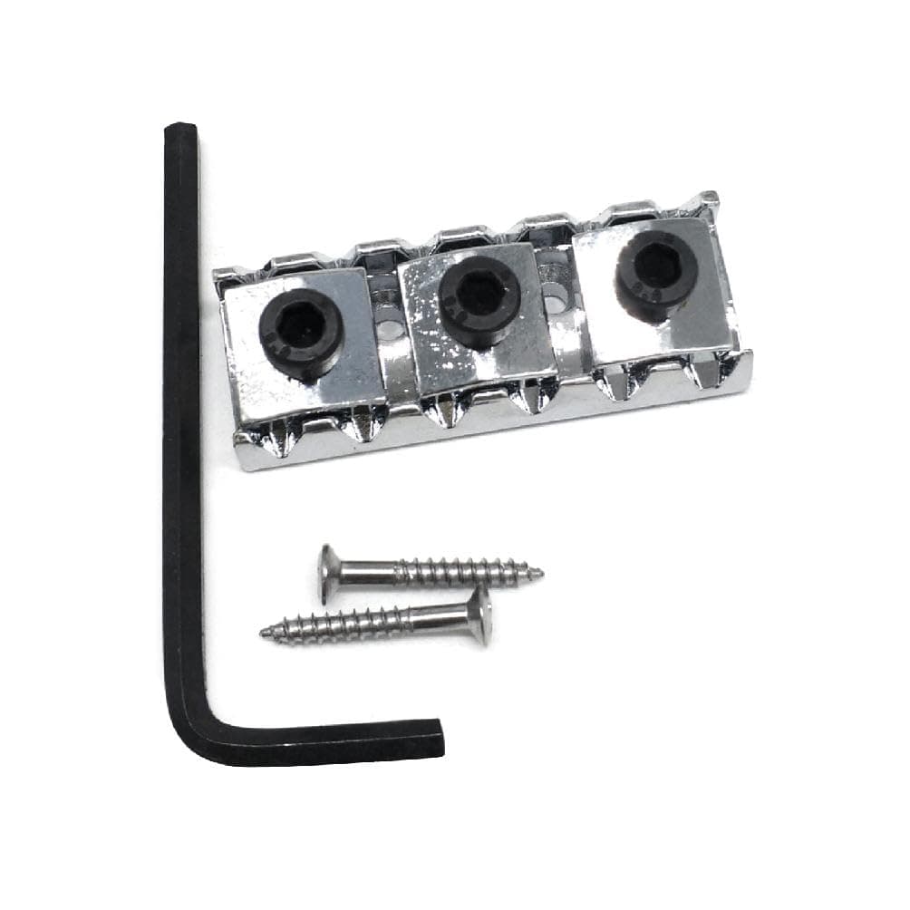 43mm Guitar Double Swing Upper Pillow String Lock Piano Pillow Vibrator String Lock Pillow Electric Guitar Accessories Guitar Bridge Height Adjustment