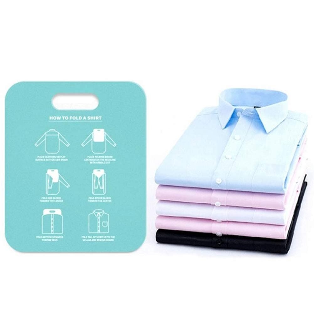 Clothes Folding Board, Laundry Fold Board White for Home (blue)