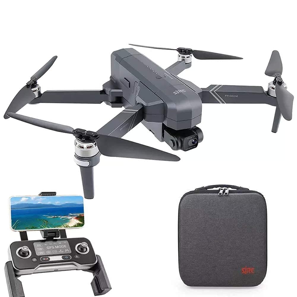 4K EIS Drone with UHD Camera for Adults, Easy GPS Quadcopter for Beginner with 26 Mins Flight Time, Brushless Motor, 5Ghz FPV Transmission, Auto Return Home, Follow Me And Anti-Sh
