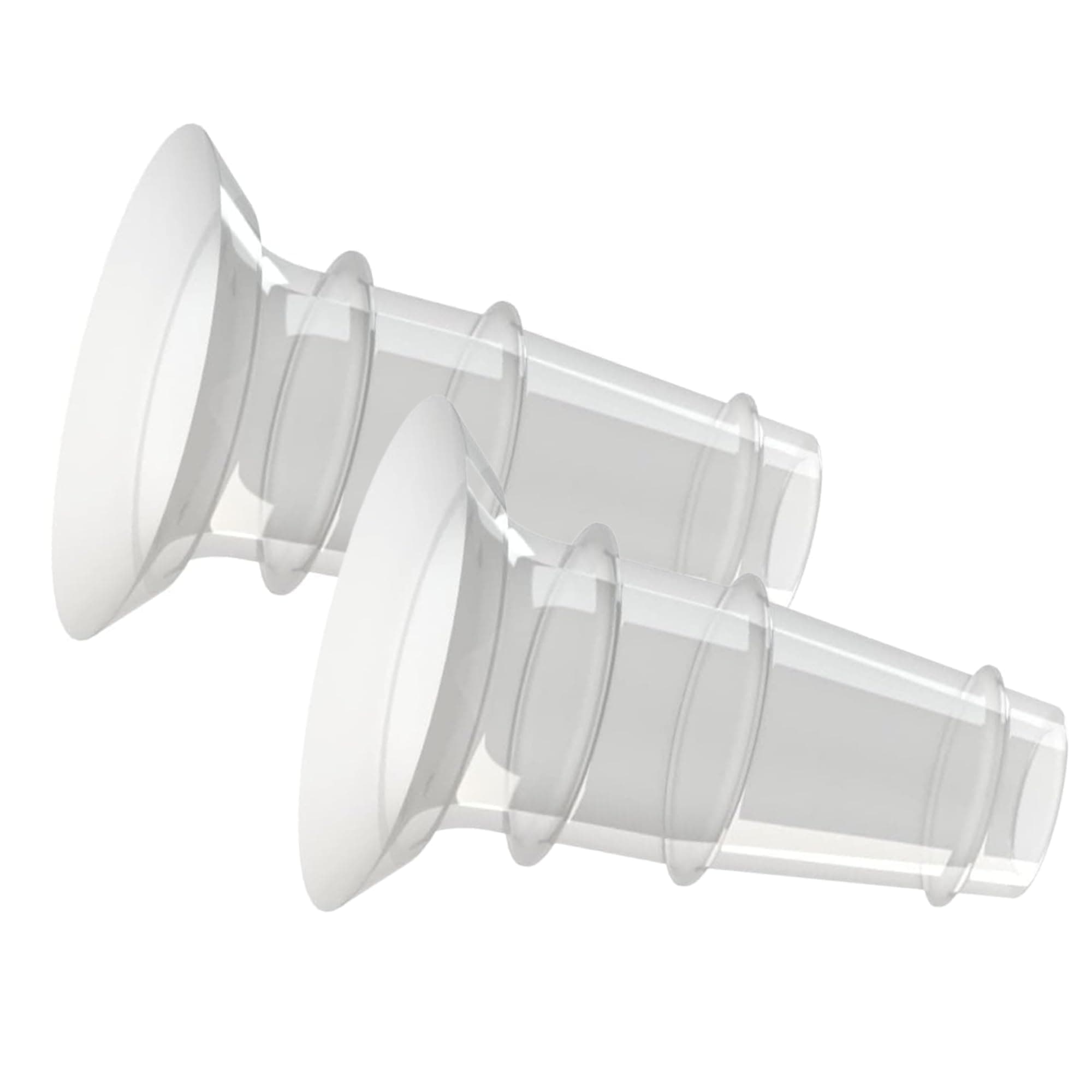ARDO 2 x 18mm Breast Shells Flange Inserts for Breastfeeding. Clear Breast Shields for Extra Comfort While Pumping & Expressing Milk. Use with Ardo Alyssa, Calypso & Amaryll Breast Pump.