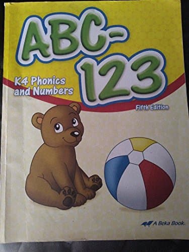 ABC-123: K4 Phonics and Numbers, 5th Edition Paperback