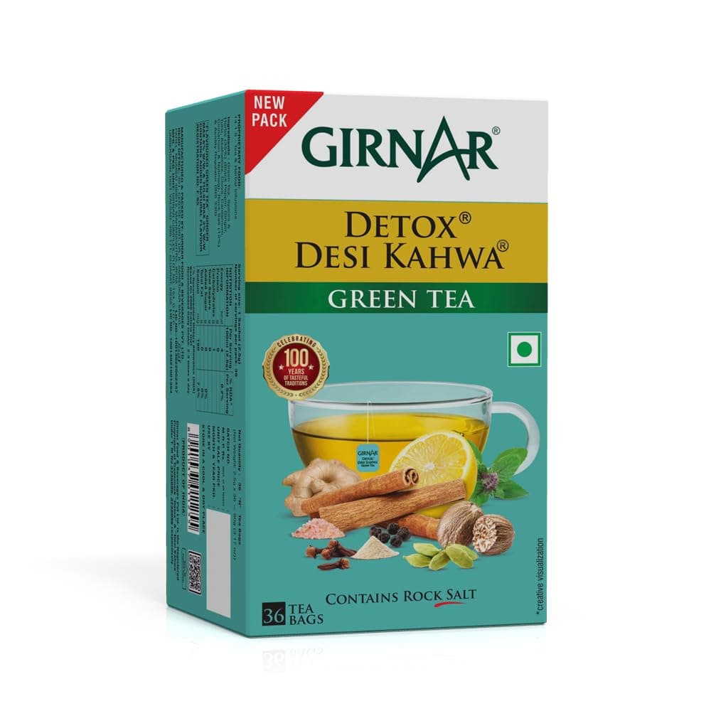 Detox Green Tea, (36 Teabags)