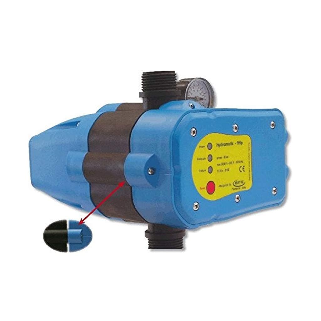 MATIC Pressure Control Pressure Switch, Hydromatic 2 HP for Autoclave Pressure Regulation, 1.5 to 3 Bar, Electronic Pressure Switch, 220V, 8A, IP65 Protection