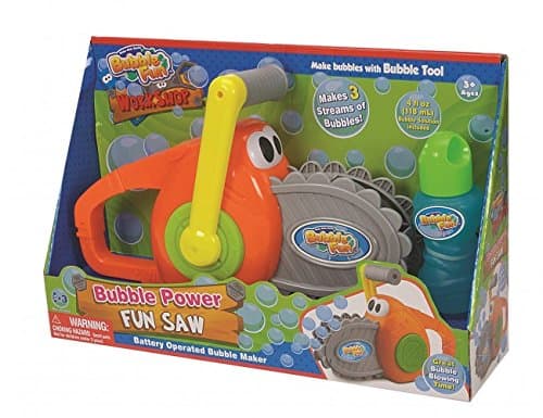 Battery Operated Bubble Chain & Circular Saw Bubble Machine