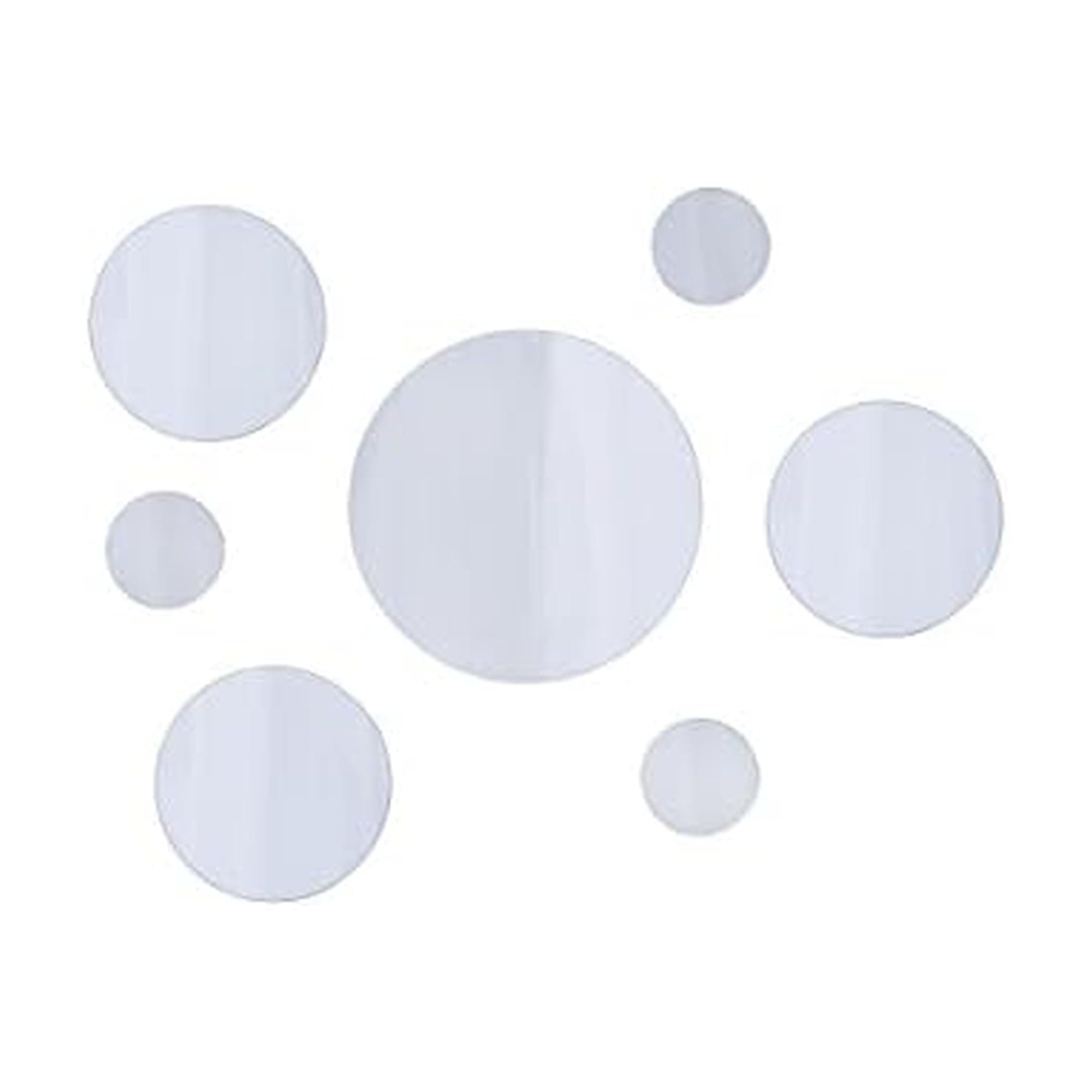 Elements Round Wall-Mount Mirror, Set of 7, Assorted Sizes - 5046370