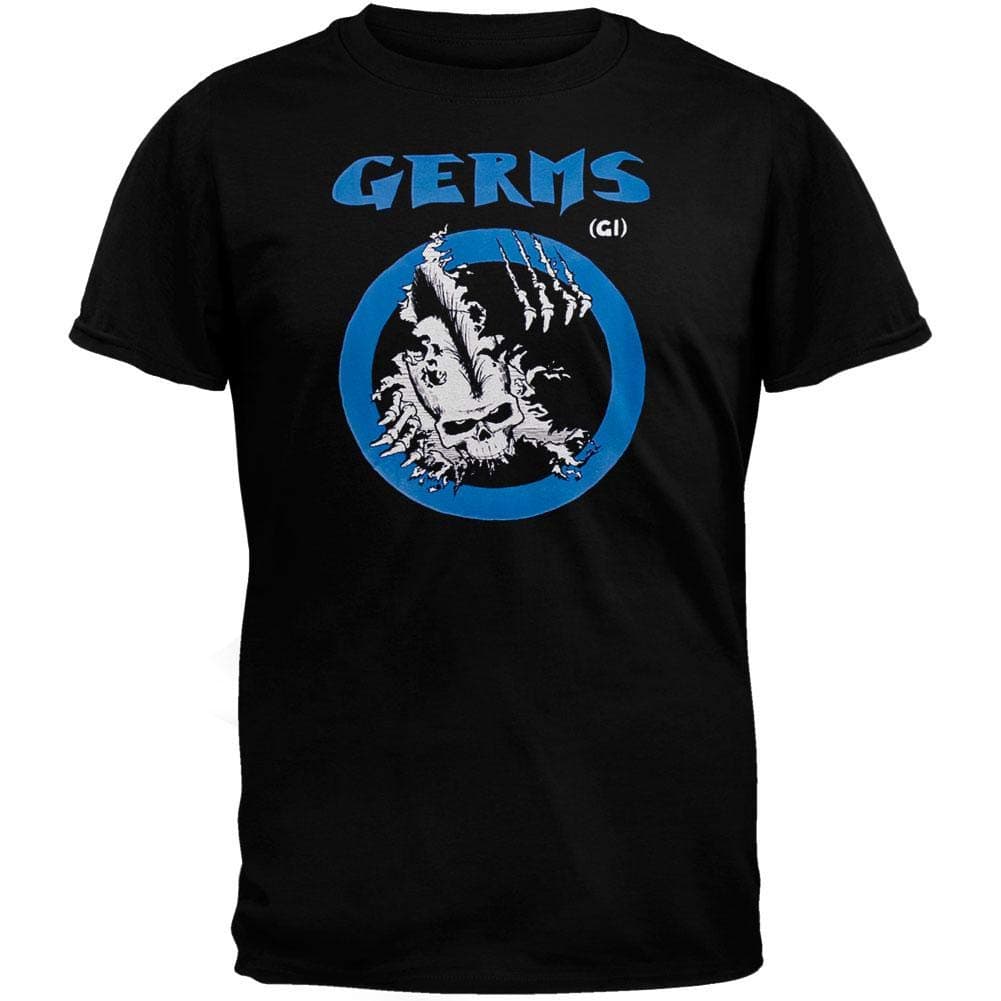 Germs Men's GI Skull T-Shirt Black