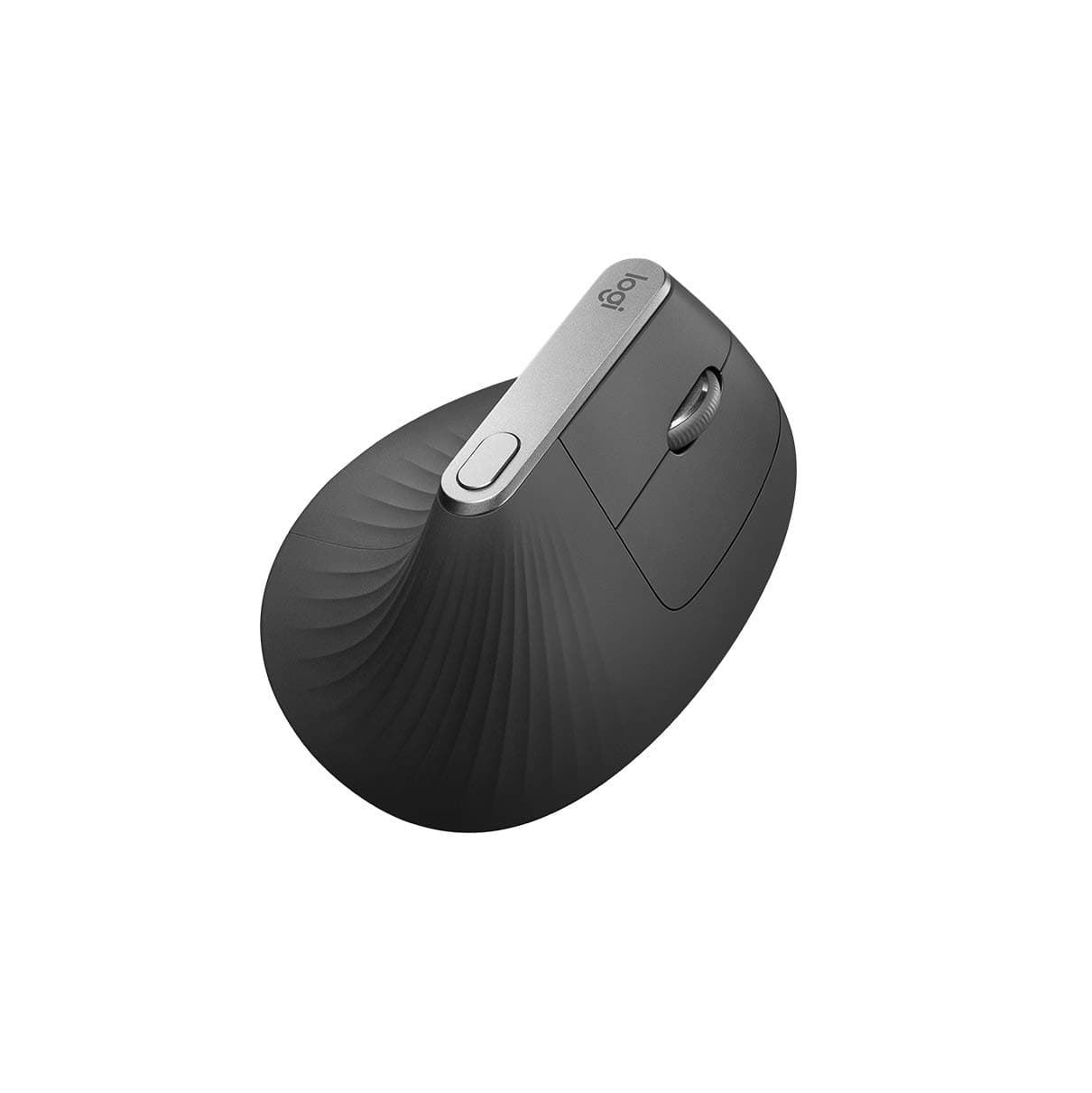 Logitech MX Vertical Ergonomic Wireless Mouse, Multi Device, Bluetooth or 2.4GHz Wireless with USB Unifying Receiver, Graphite Black