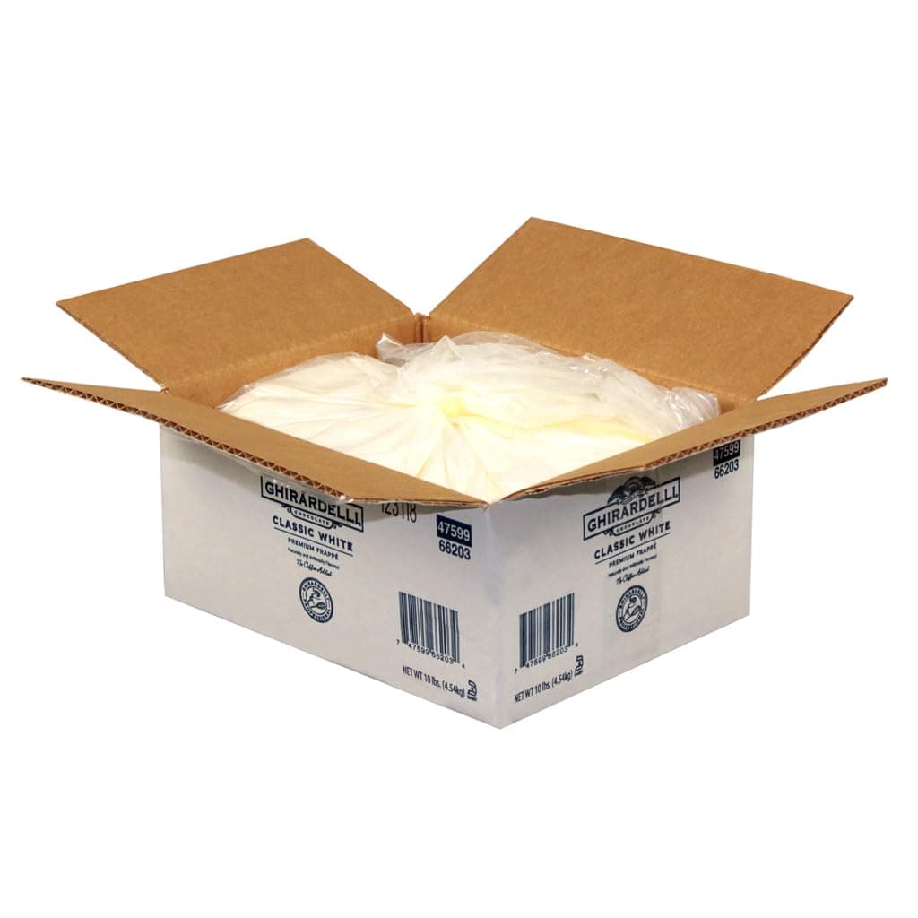 Ghirardelli Frappe Mix, Classic White, 10-Pound Box