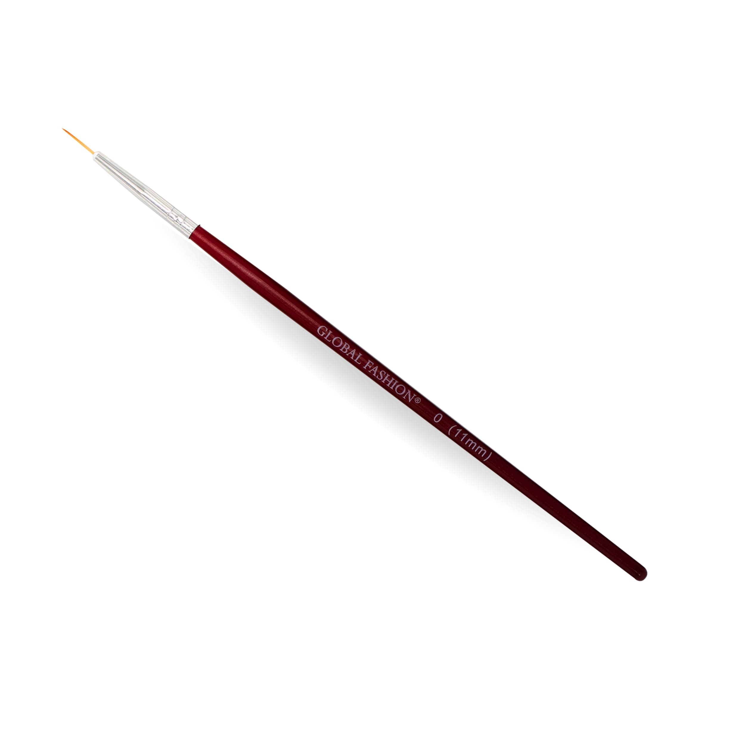 Nail Art Design Brushes Set 5 Sizes | Fine Liners & 3D Texture Brushes | | Create Stunning Nail Art | (11mm)