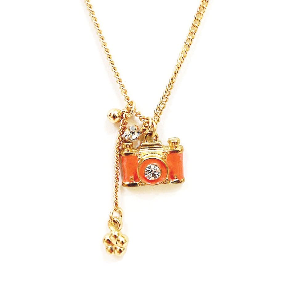 Women's Camera Pendant Necklace