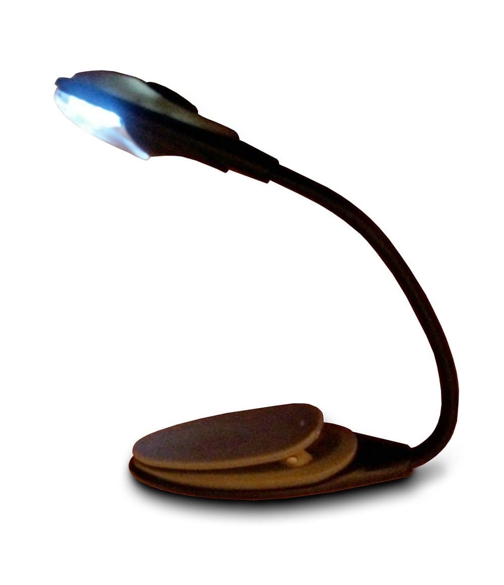 Clip On Flex Led Reading Light Books Laptop Tablet